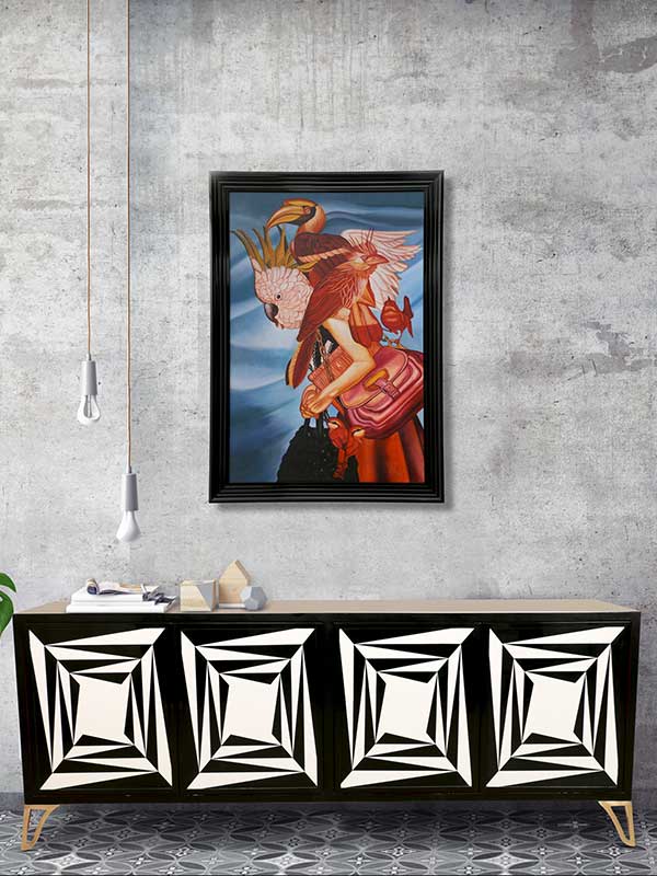 Abstract Sideboard