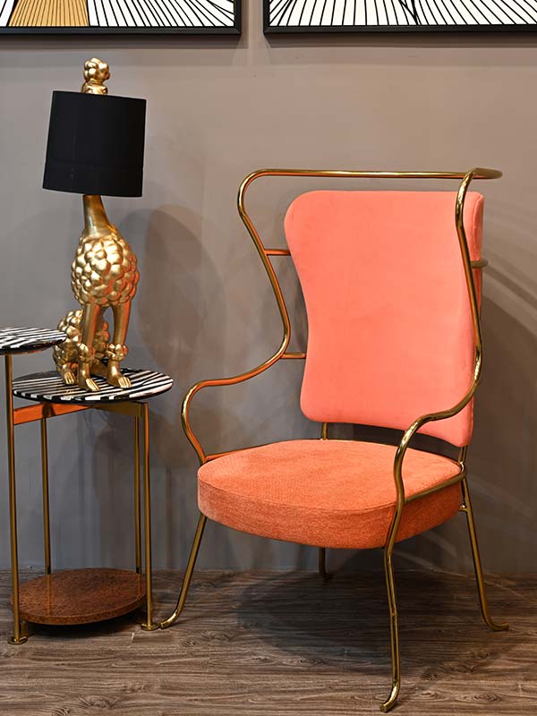 Shahjahan Metallic Chair