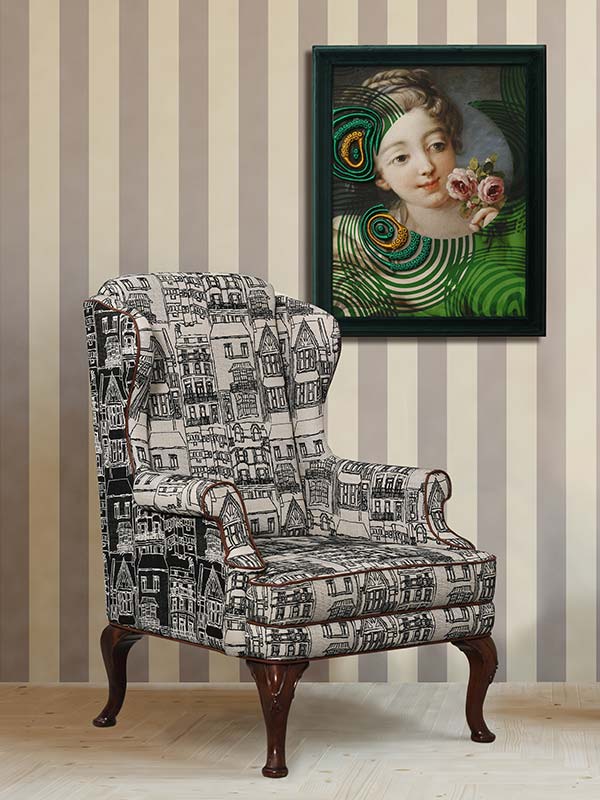 Venice Wing Back Chair