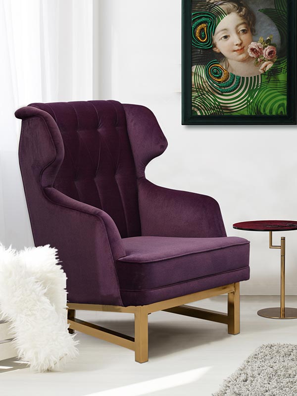 Grayson Wingback Chair