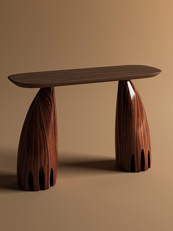 S&N Ebony Ash Console