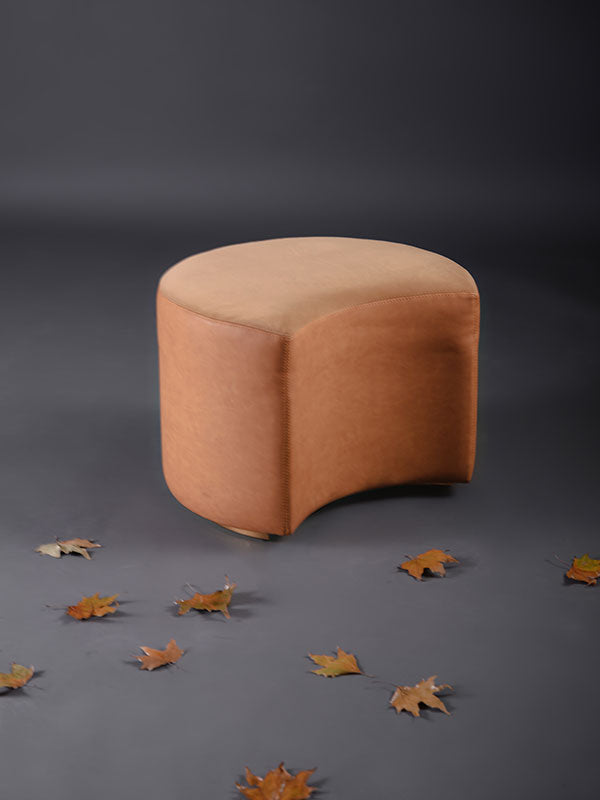 Crescent Pouffe