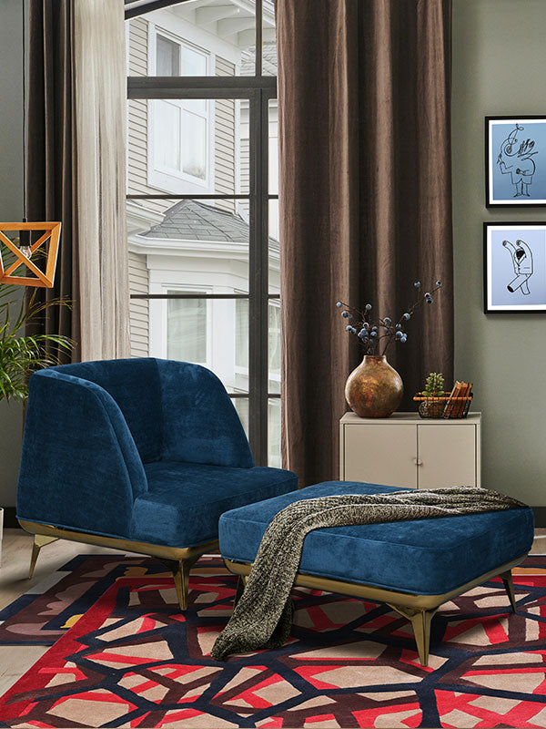 Stanley Chair + Foot Stool