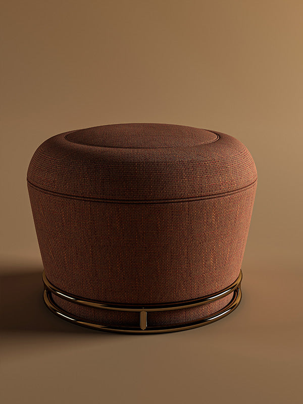 Flint Pouffe