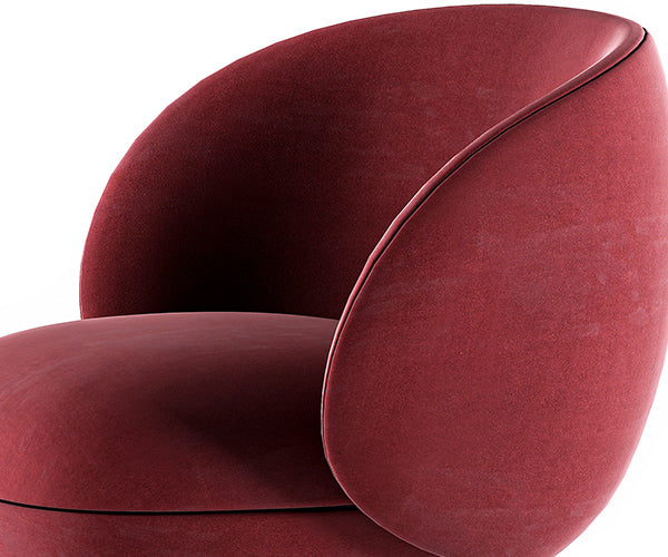 Crimson Armchair