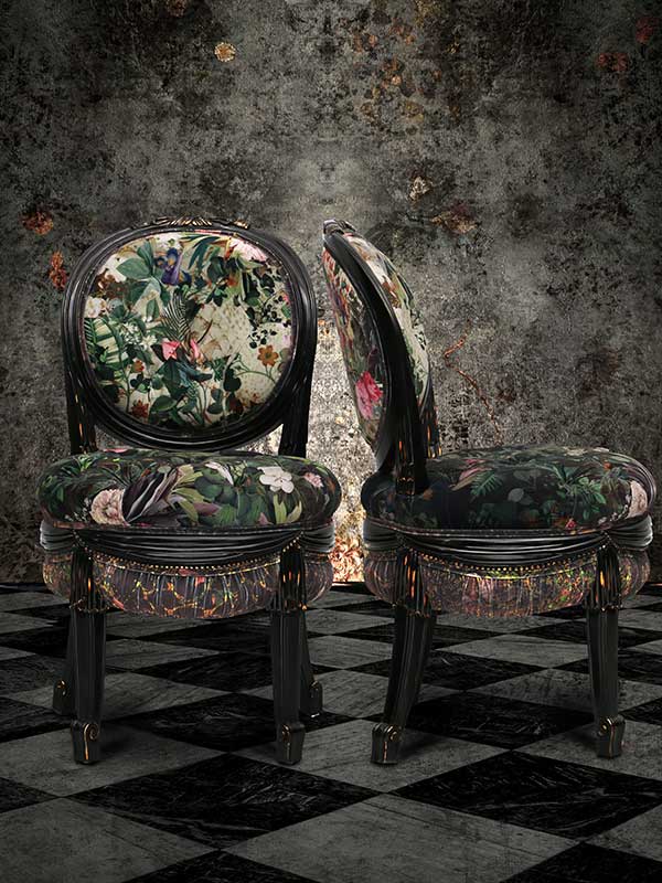 Rocky Star’s Botanical Occasional Chair